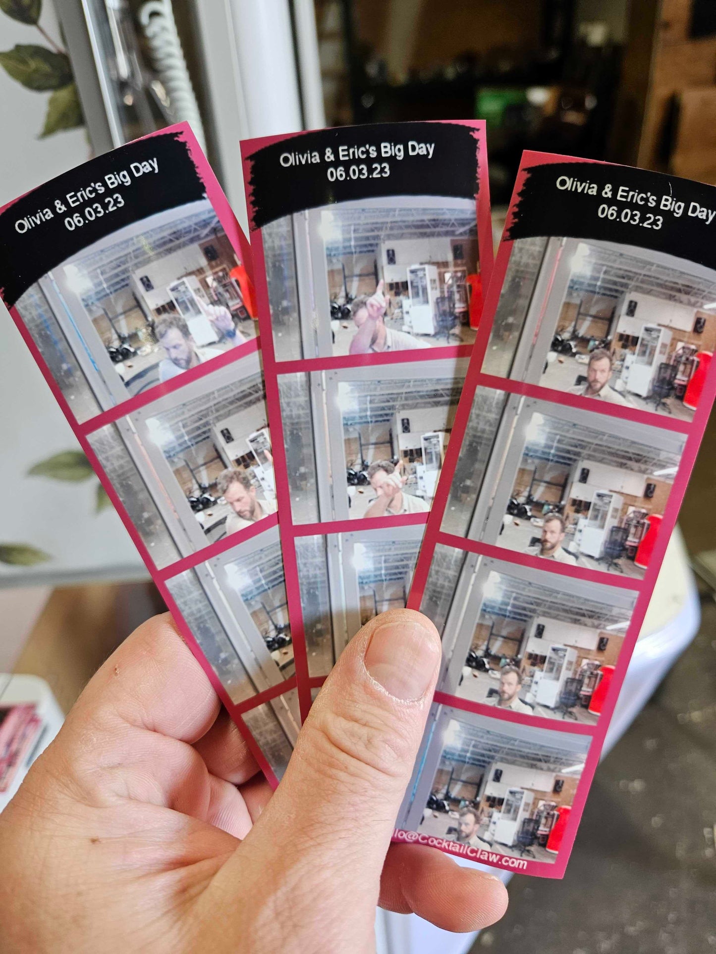 Patented Photo Booth Claw