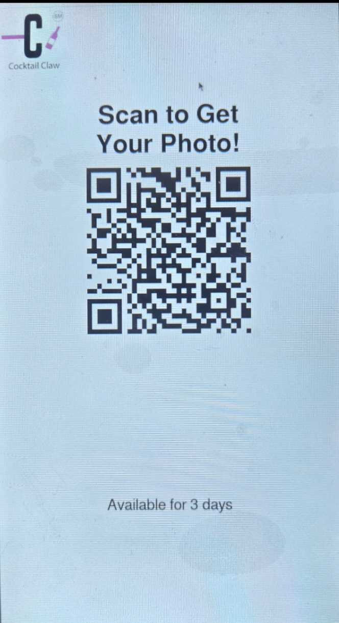 Patented Photo Booth Claw